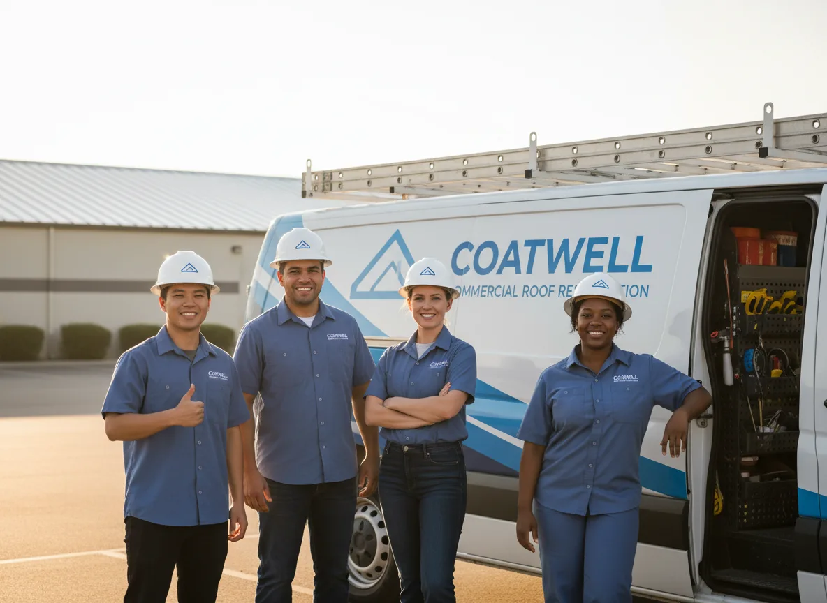 Commercial roof coating company in Chesterland, OH